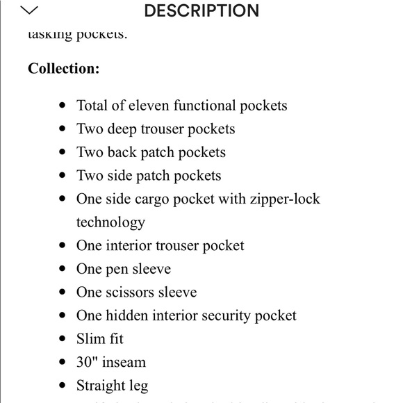 Figs Caribbean Blue Yola Skinny Scrub Pant - Picture 2 of 8